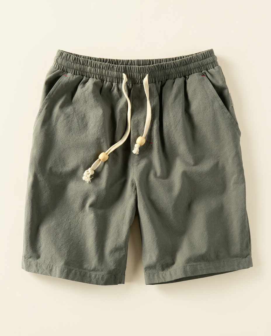 Men's Cotton Drawstring Shorts – Everyday Summer Comfort – view 9
