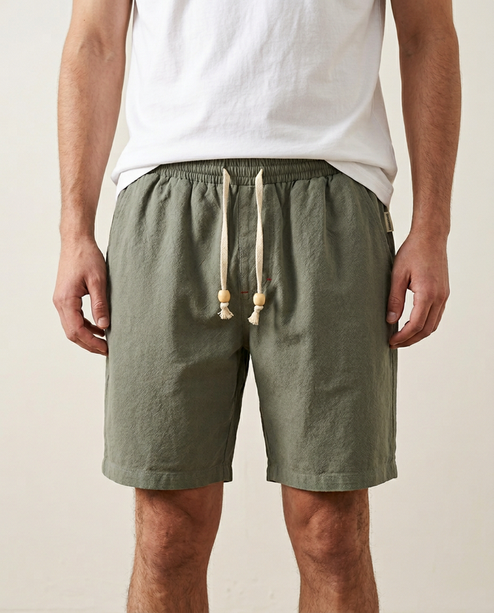 Men's Cotton Drawstring Shorts – Everyday Summer Comfort – view 8
