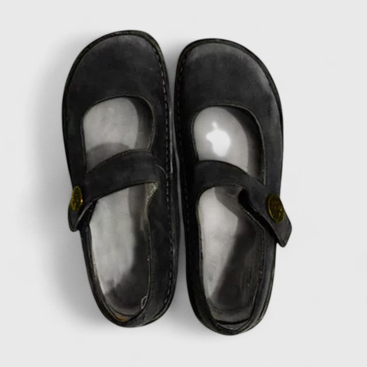 Women's Mary Jane Flats - Classic Orthopedic Comfort