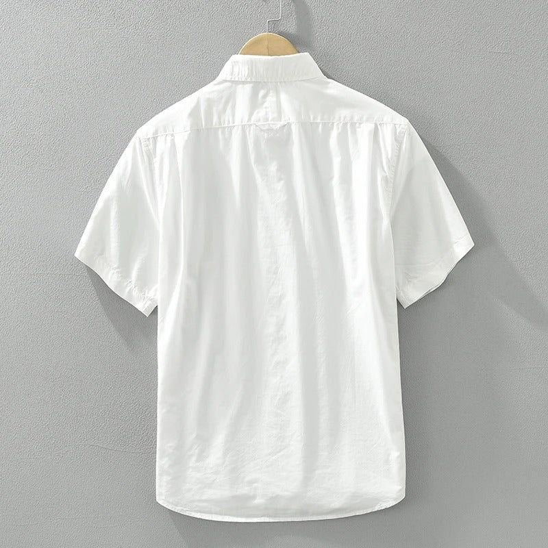 Men's Cotton Button-Down Shirt – Smart Casual Classic Style – view 6