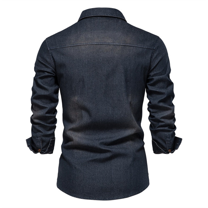 Men's Cotton Button-Down Shirt – Smart Casual Everyday Wear – view 6