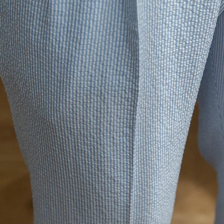 Men's Seersucker Ghurkha Trousers – Tailored Vintage Style – view 8