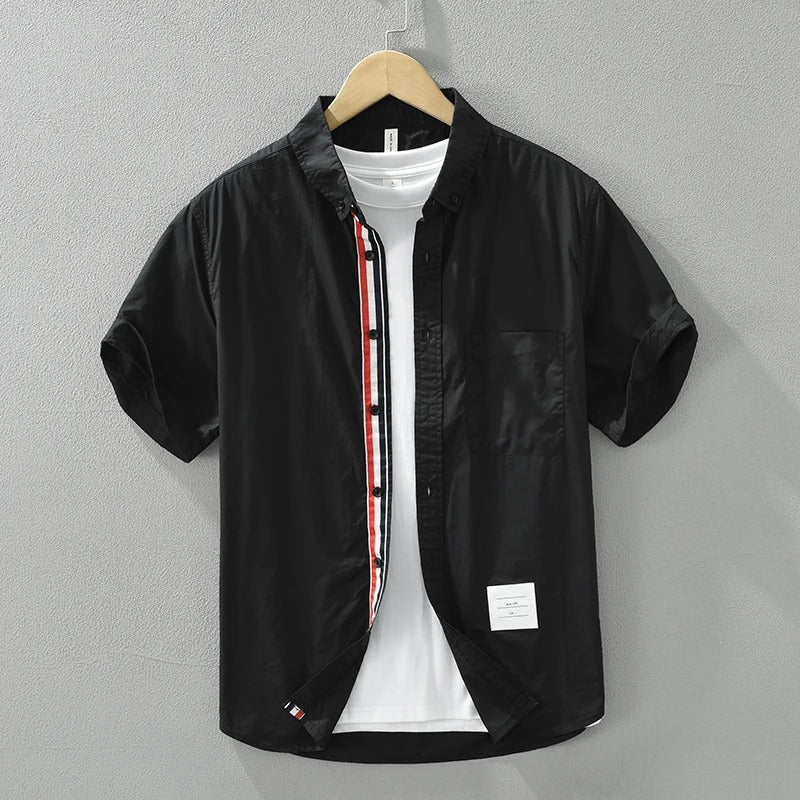 Men's Cotton Button-Down Shirt – Smart Casual Classic Style – view 7