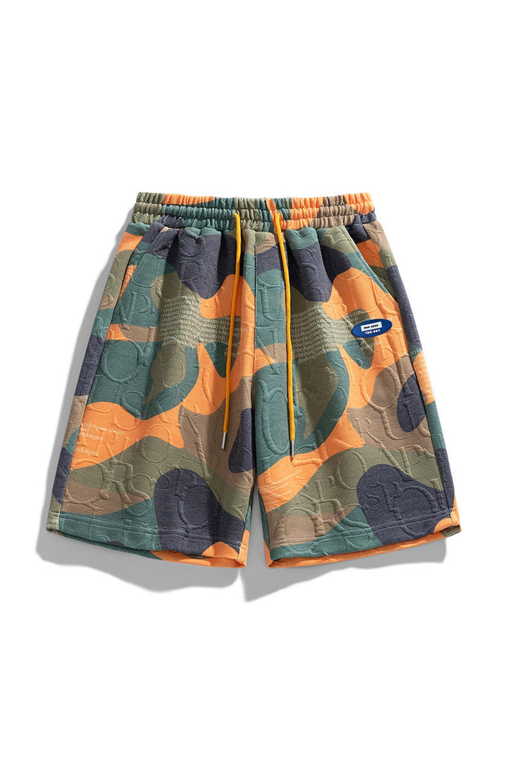 Men's Camo Relaxed Shorts – Lightweight Summer Streetwear