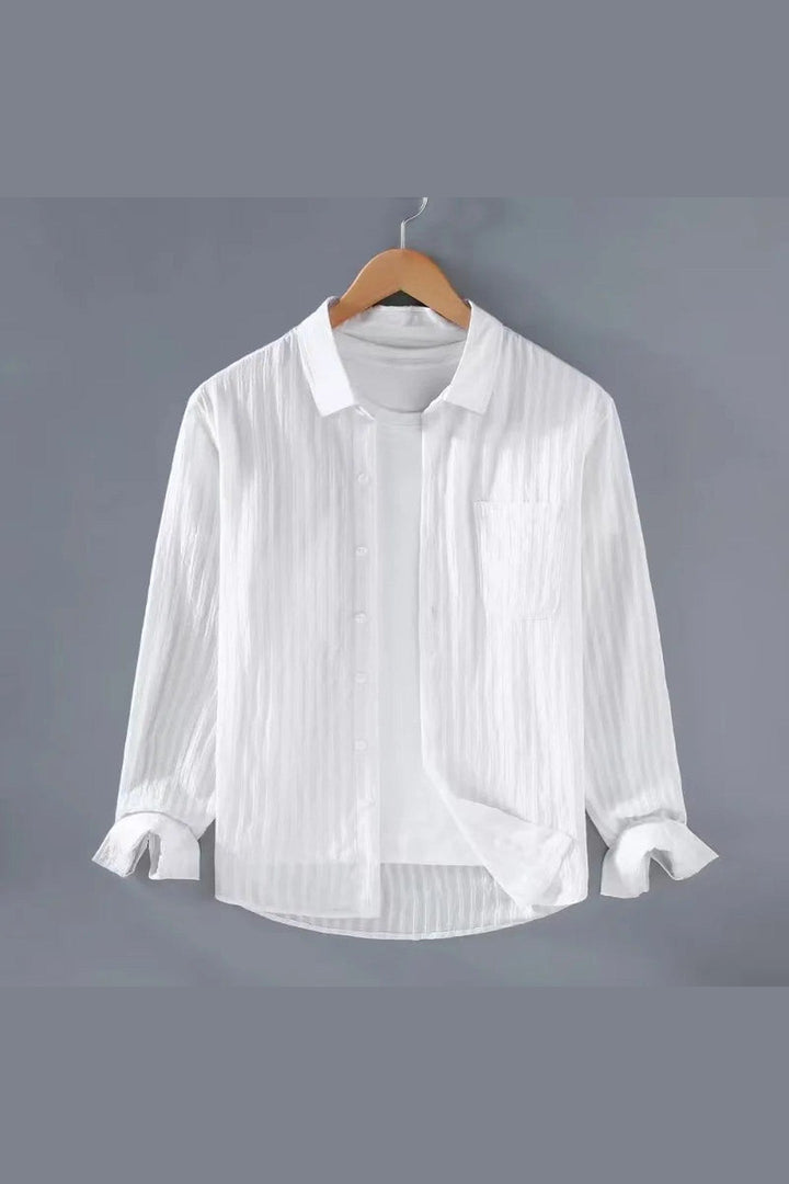 Men's Relaxed Linen Shirt – Breathable Summer Casual