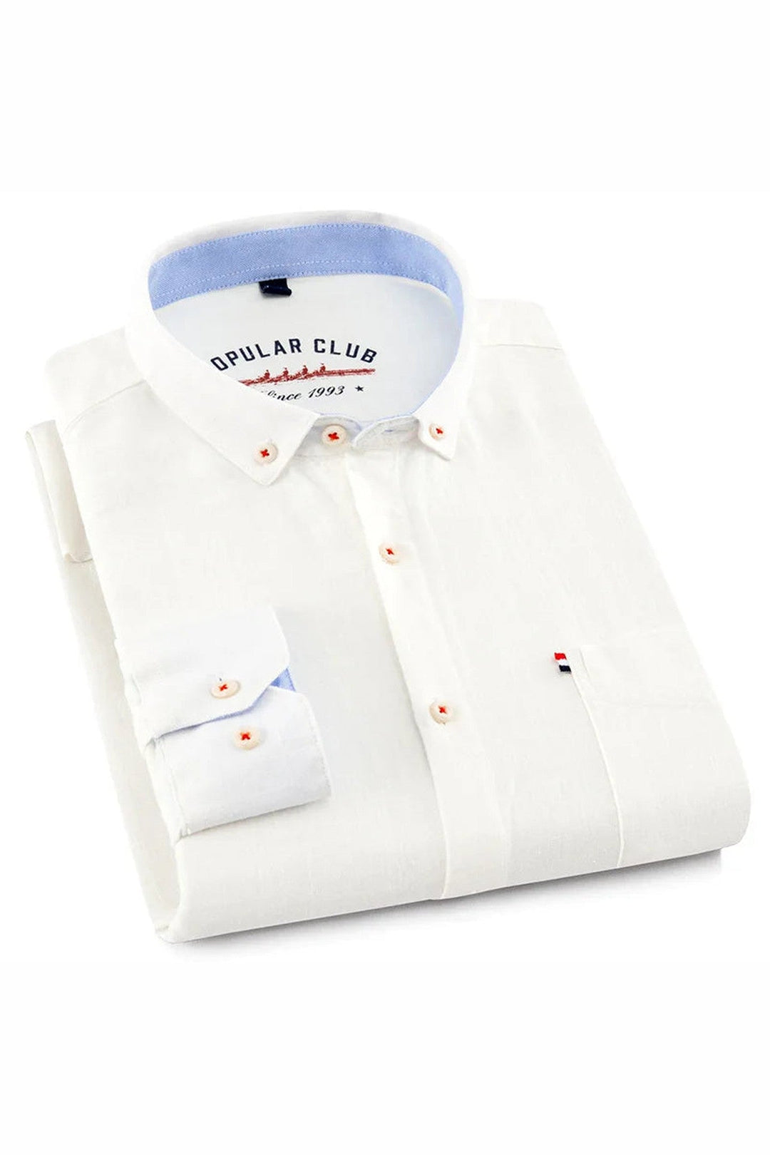 Men's Linen Casual Shirt – Breathable Warm-Weather Summer Shirt