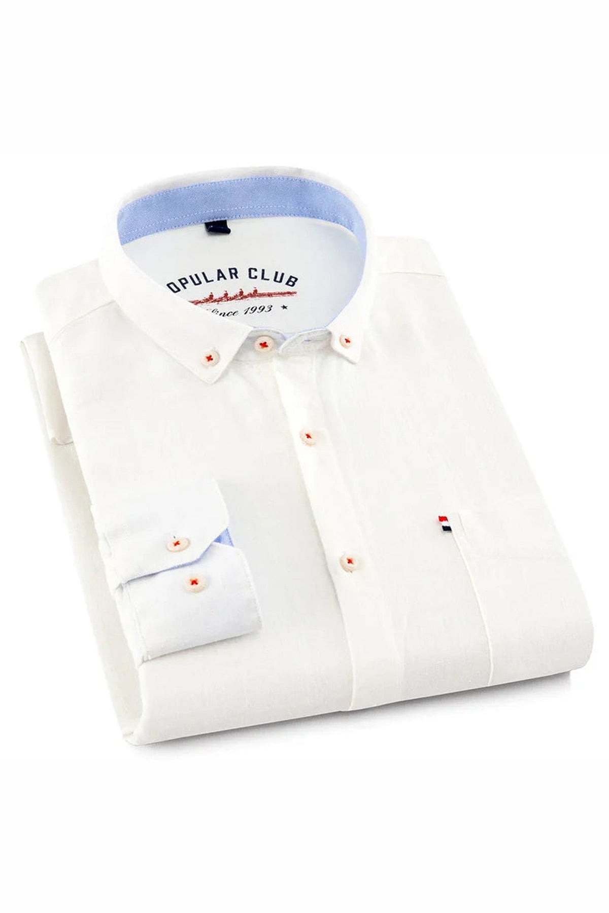 Men's Linen Casual Shirt – Breathable Warm-Weather Summer Shirt
