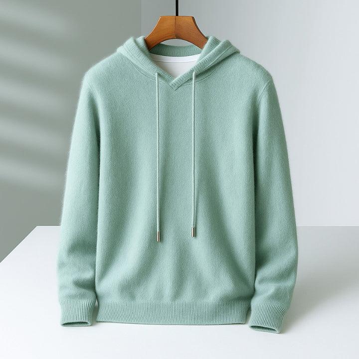 Men's Cashmere Hoodie – Soft Tailored Pullover Hood
