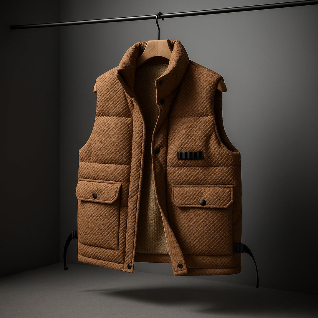 Men's Quilted Insulated Gilet – Lightweight Layering Vest