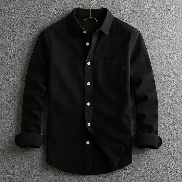 Men's Cotton Oxford Shirt – Classic Smart Casual Button-Down