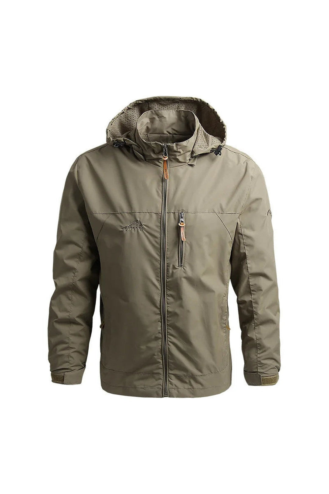 Men's Water-Resistant Shell Jacket – All-Weather Explorer
