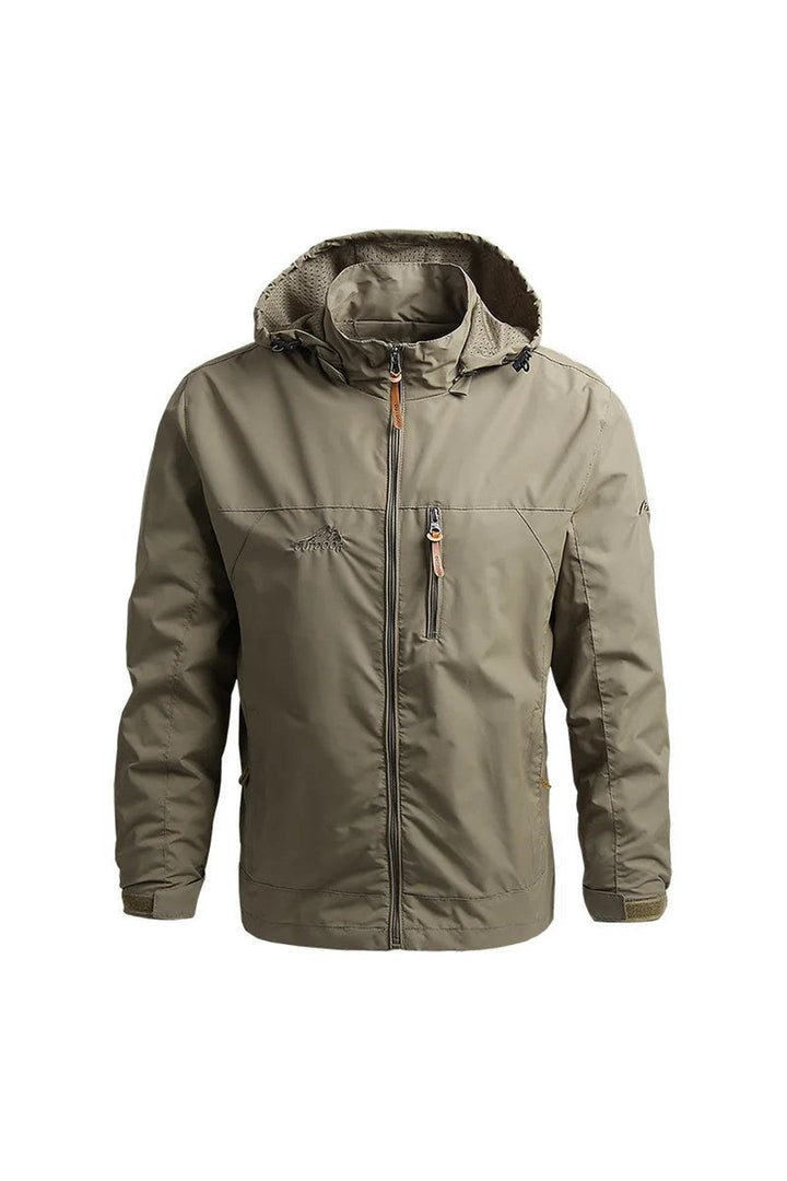 Men's Water-Resistant Shell Jacket – All-Weather Explorer