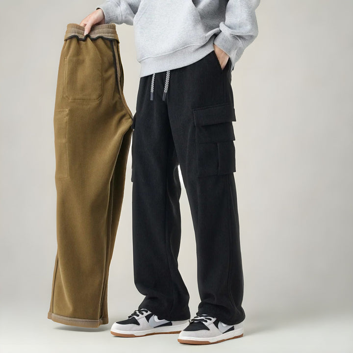 Men's Cargo Joggers – Stretch Comfort with Utility Pockets
