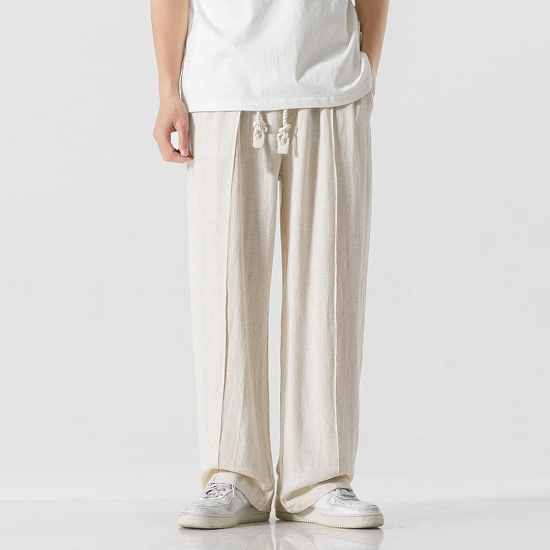Men's Lightweight Trousers – Breathable Tailored Casual Comfort