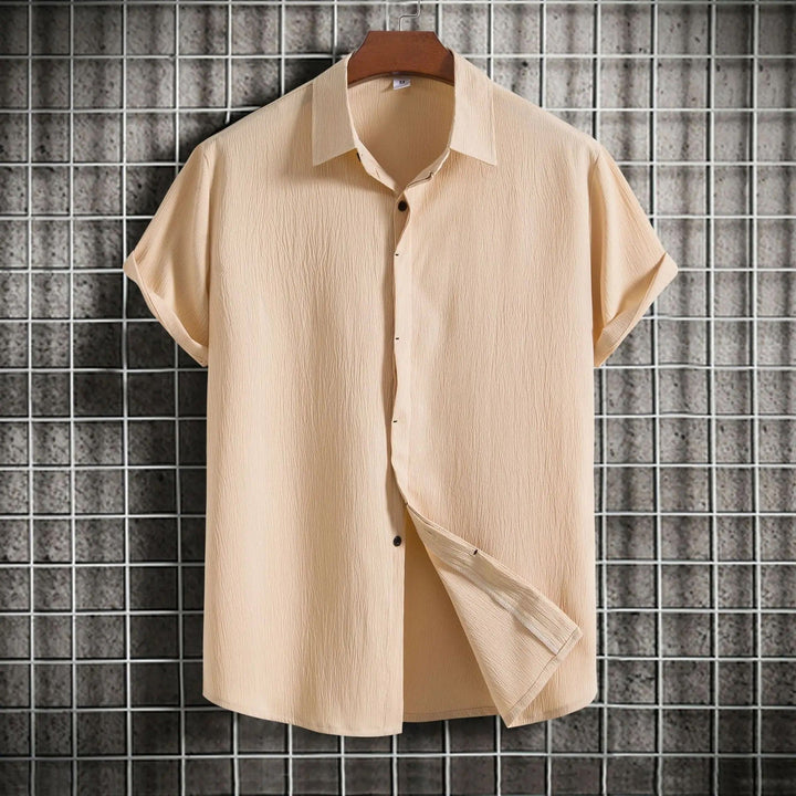 Men's Linen Shirt – Carlo Breathable Summer Smart-Casual Shirt