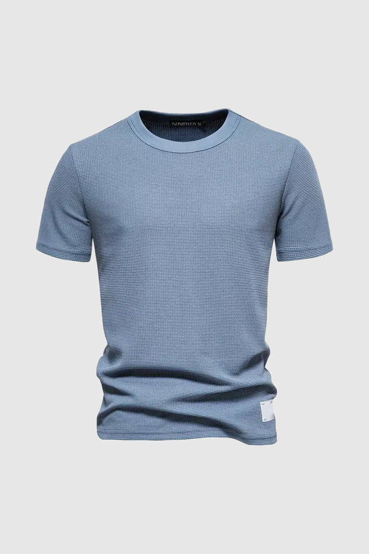 Men's Breathable Crew Neck Tee – Lightweight Everyday T-Shirt
