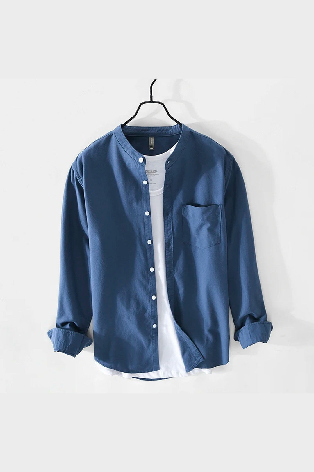 Men's Naples Smooth-Touch Shirt – Tailored Smart-Casual Style
