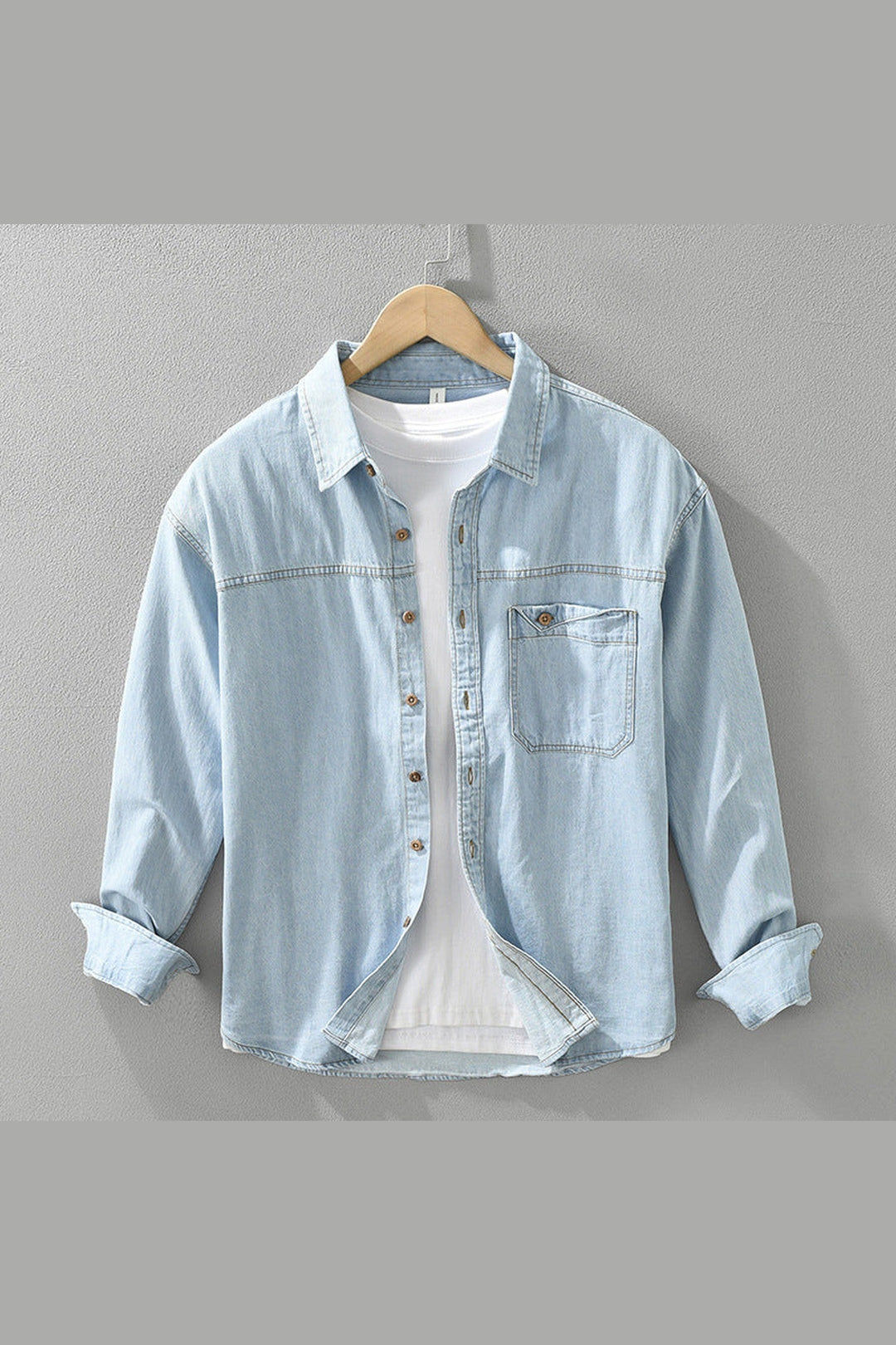 Men's Hamilton Cotton Shirt – Breathable Tailored Smart-Casual