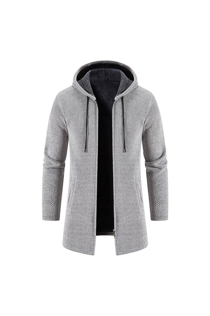 Men's Hemp Blend Quilted Jacket – Lightweight Warm Layering