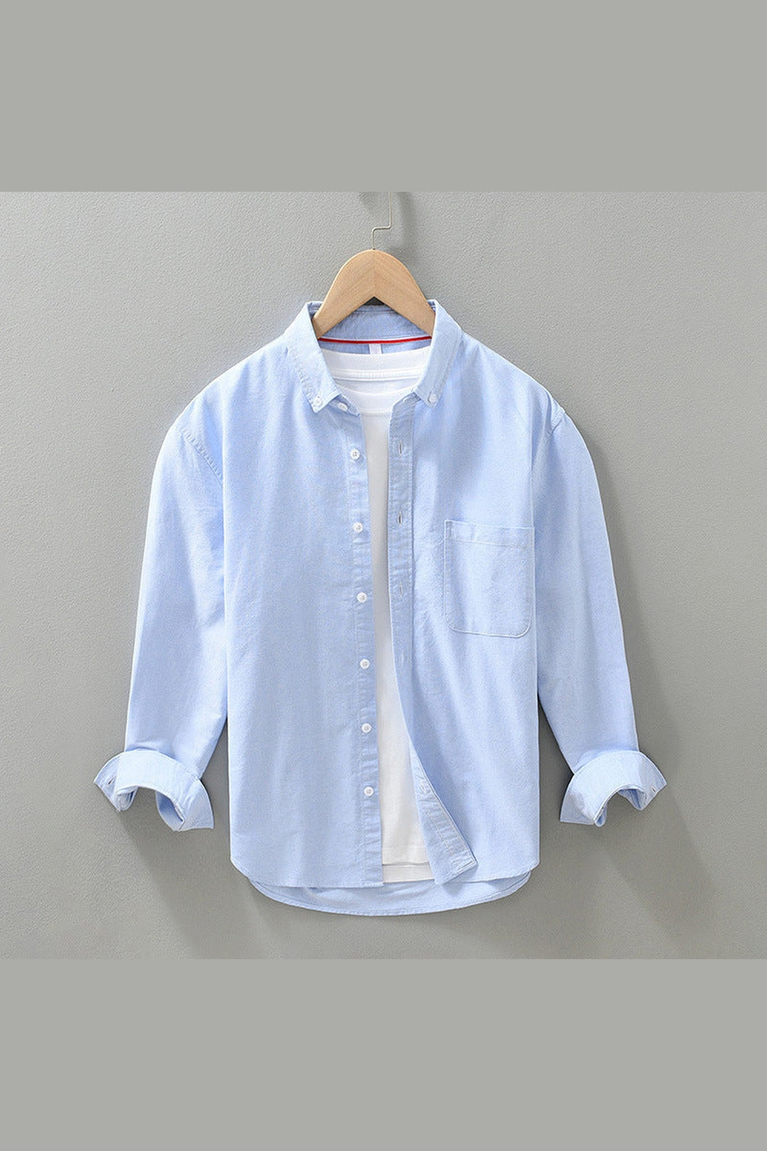 Men's Cotton Blend Casual Shirt – Relaxed Weekend Essential