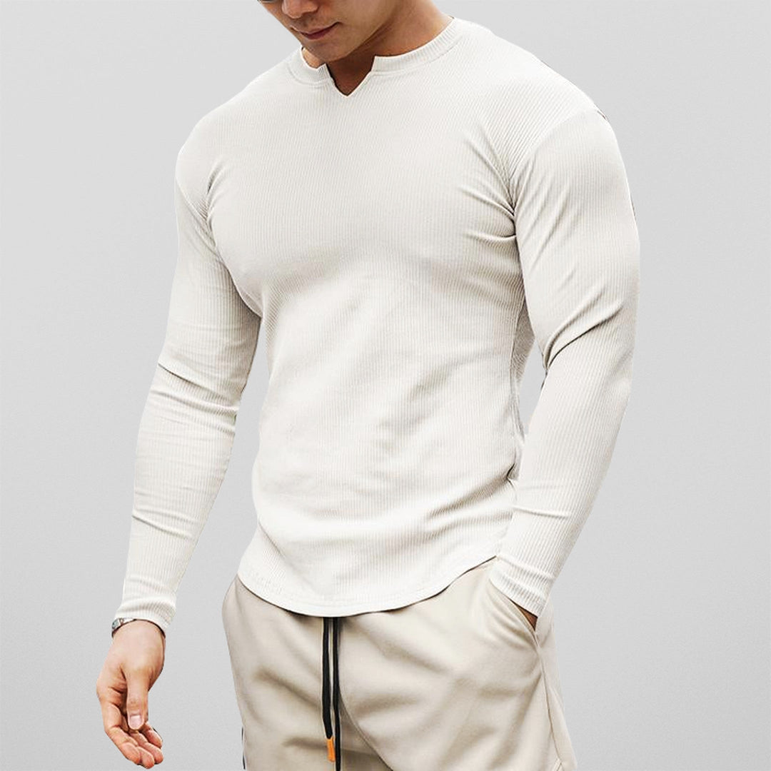 Men's Stretch Cotton Muscle Fit Shirt – Smart Casual Everyday