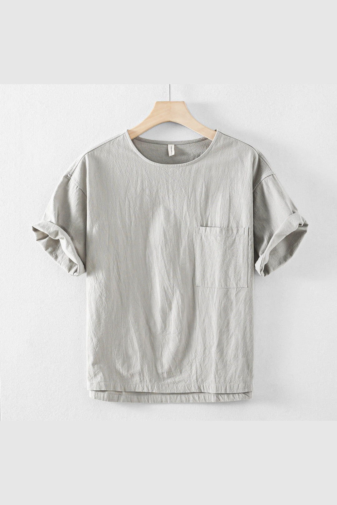 Men's Bordeaux Cotton T-Shirt – Relaxed Fit Everyday Essential
