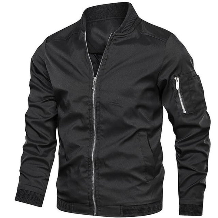 Men's Alpine Bomber Jacket – Warm Lined Polyester Winter Layer