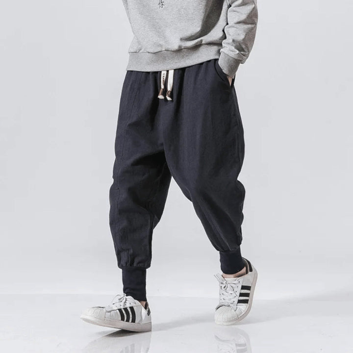 Men's Stretch-Cuff Comfort Joggers – Relaxed Everyday Trousers