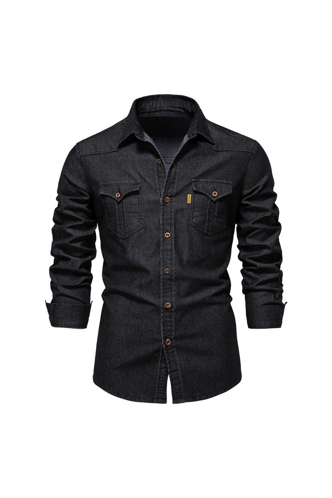 Men's Cotton Button-Down Shirt – Smart Casual Everyday Wear