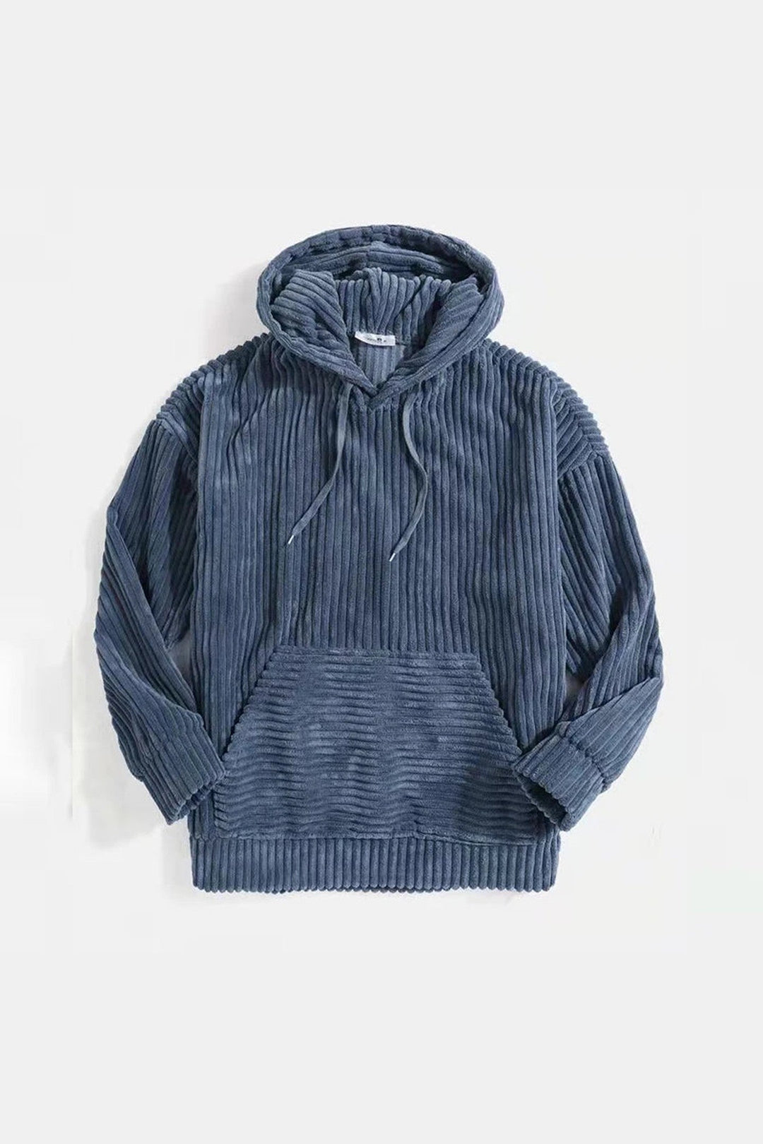Men's Marcello Corduroy Hoodie – Soft Ribbed Smart-Casual Layer