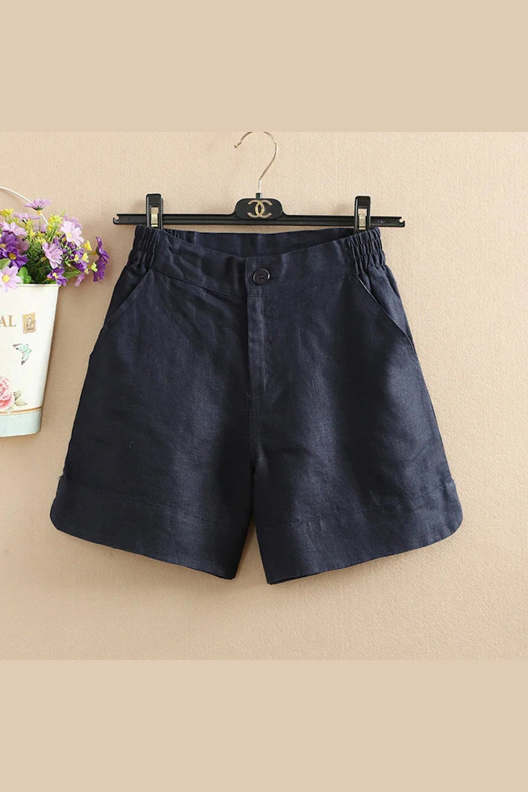 Women's Serene Linen Shorts – Relaxed Fit for Warm Days