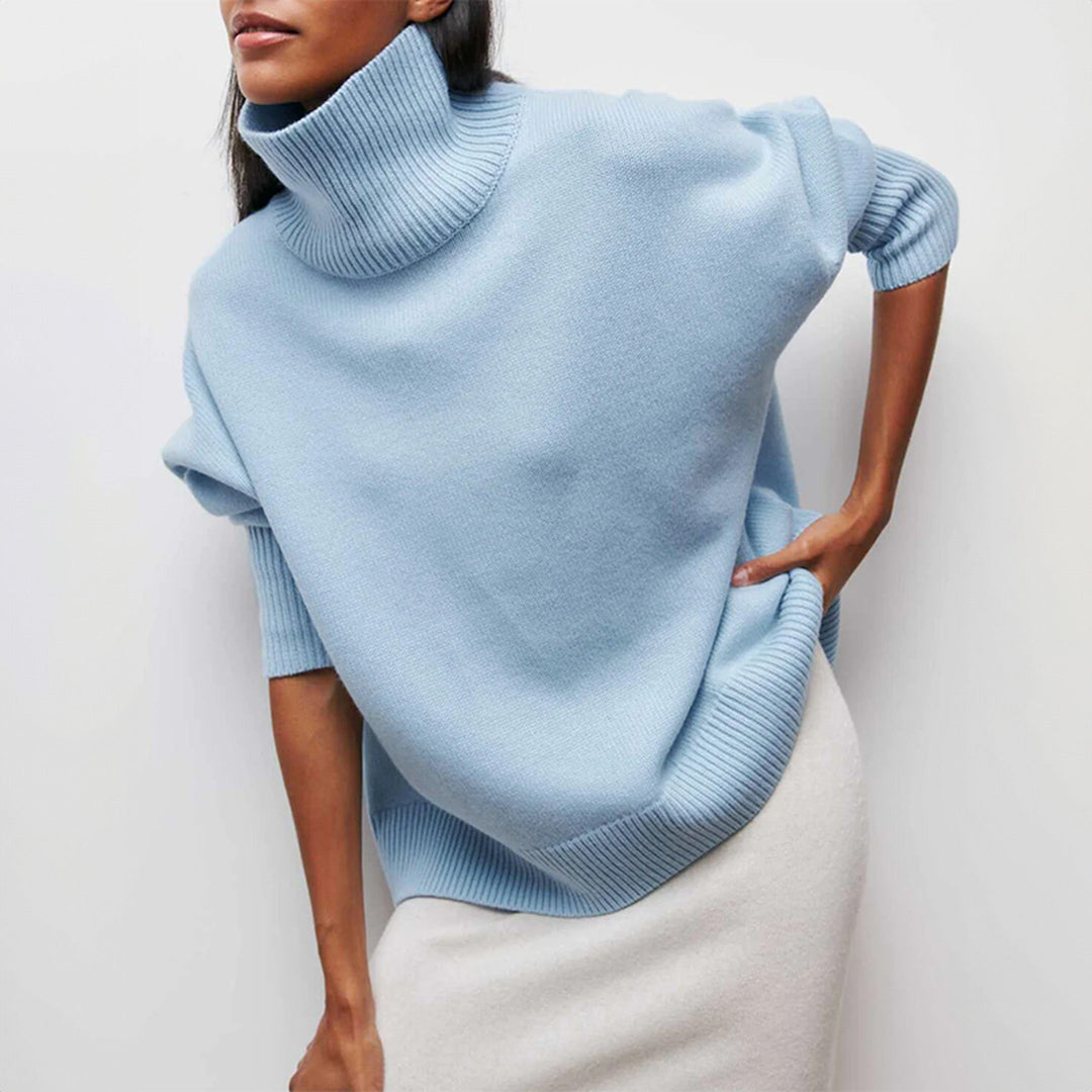 Women's Amelie Knit Turtleneck Jumper – Cosy Winter Layer