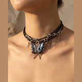 Women's Butterfly Choker Necklace – Delicate Everyday Jewellery