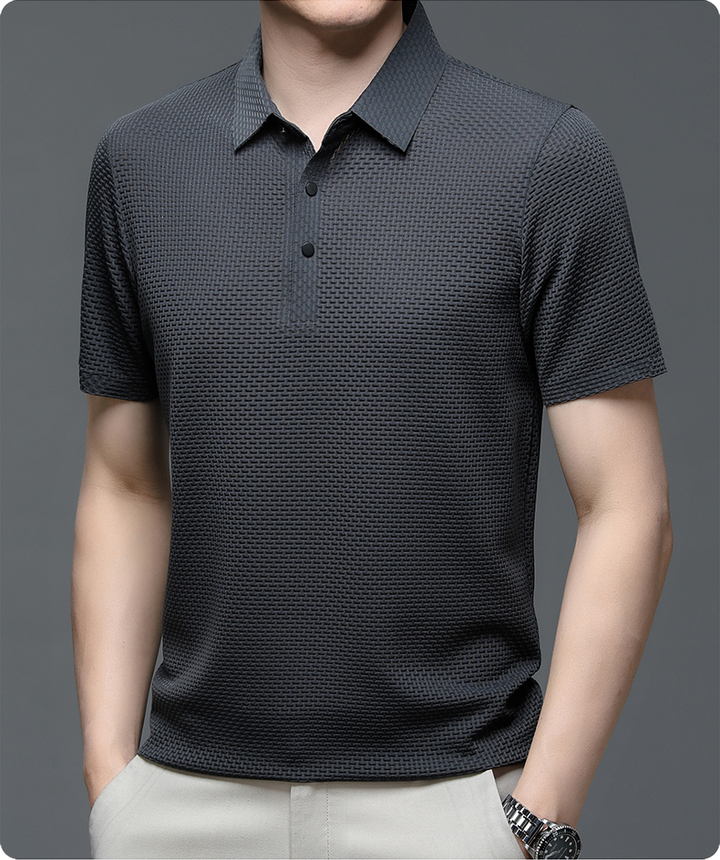 Men's Massimo Prestige Polo Shirt – Tailored Fit Smart Casual – view 12