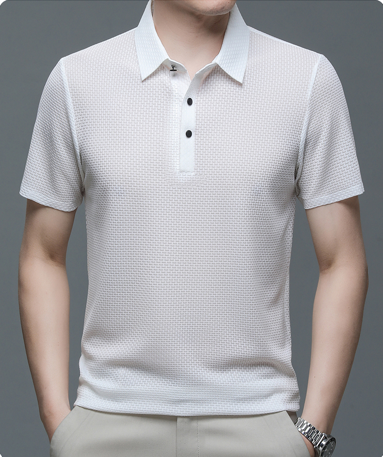 Men's Massimo Prestige Polo Shirt – Tailored Fit Smart Casual
