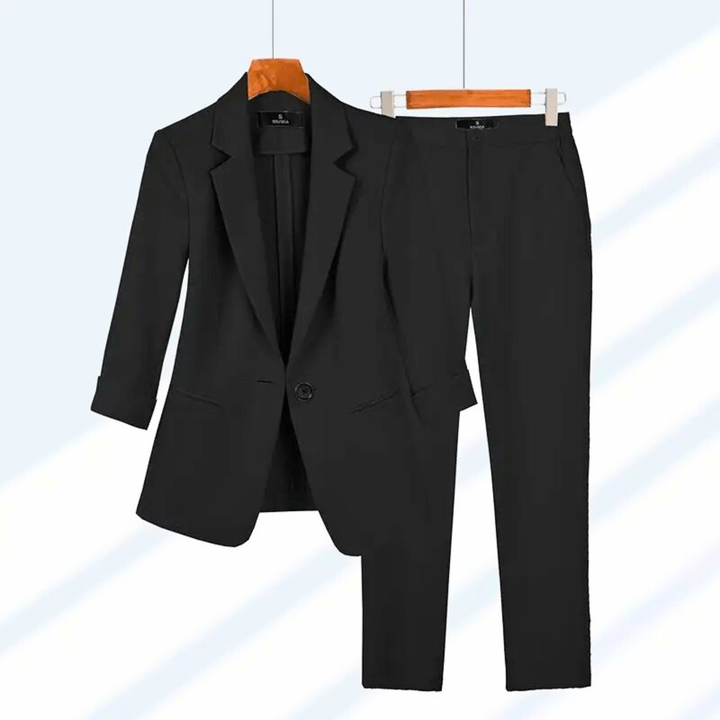 Women's Tailored Two-Piece Trouser Suit – Smart Occasionwear