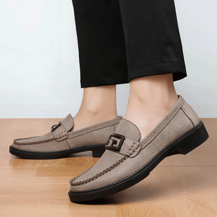 Men's Leather Buckle Loafers – Smart-Casual Slip-On Shoes – view 9