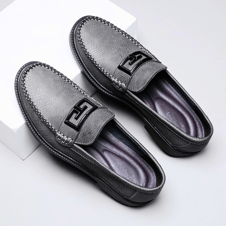 Men's Leather Buckle Loafers – Smart-Casual Slip-On Shoes – view 2