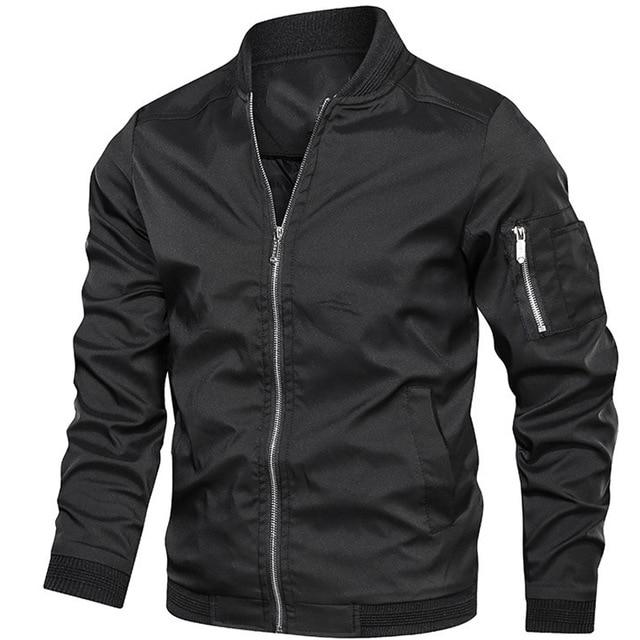 Men's Alpine Bomber Jacket – Warm Lined Polyester Winter Layer