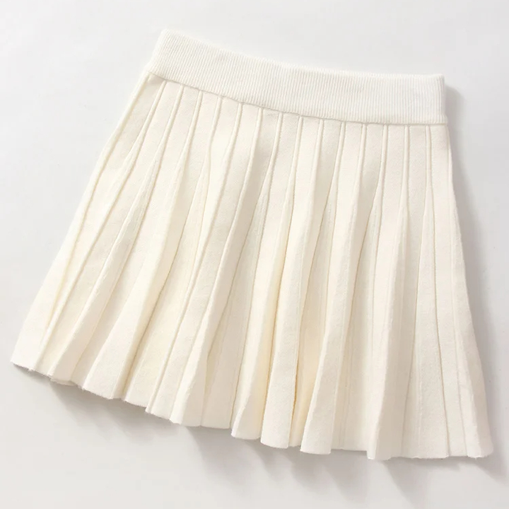Women's Soft Pleated Midi Skirt – Elasticated Waist Comfort – view 6