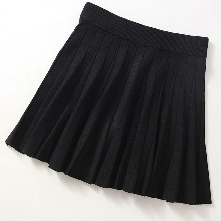 Women's Soft Pleated Midi Skirt – Elasticated Waist Comfort – view 7