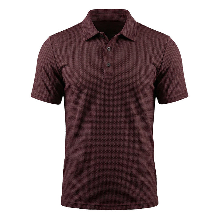 Men's Stretch Cotton Comfort Polo Shirt – Breathable Everyday Wear