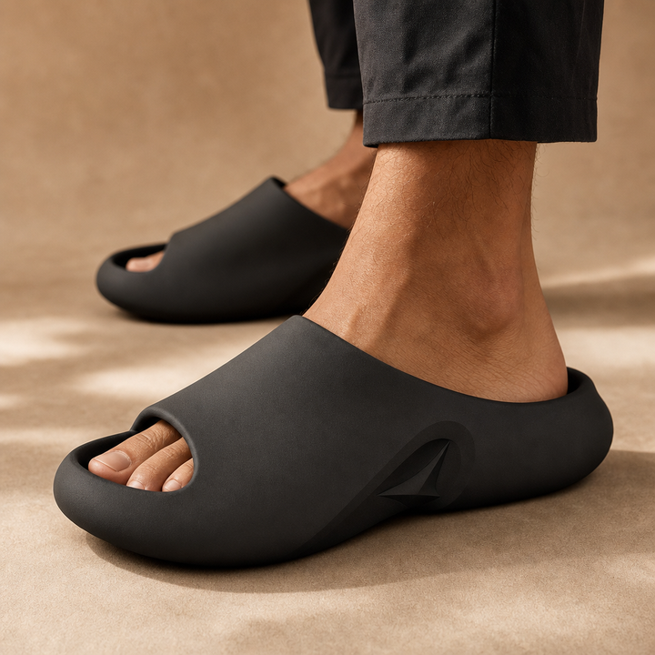 Men's Foam Slides – Lightweight Cushioned Summer Sandals – view 4