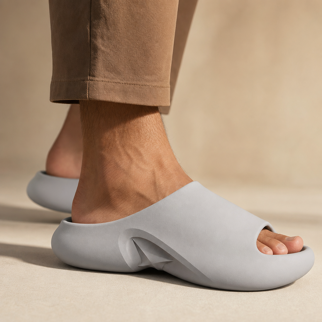 Men's Foam Slides – Lightweight Cushioned Summer Sandals – view 6