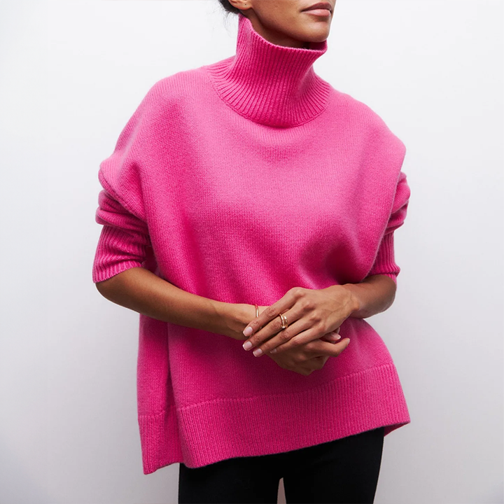 Women's Amelie Knit Turtleneck Jumper – Cosy Winter Layer – view 6