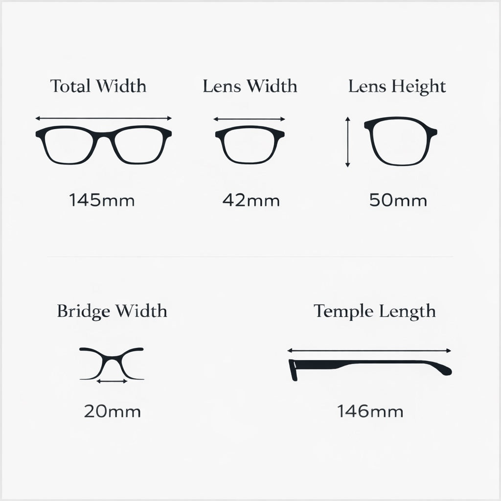 Trieste Round Sunglasses – Keyhole Bridge, UV400 Tinted Lenses