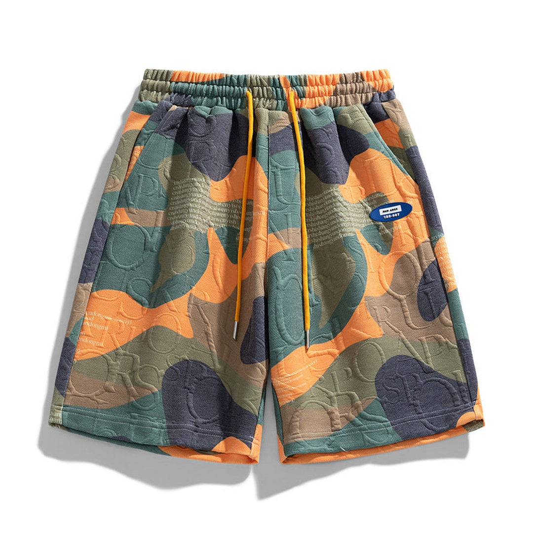 Men's Camo Relaxed Shorts – Lightweight Summer Streetwear