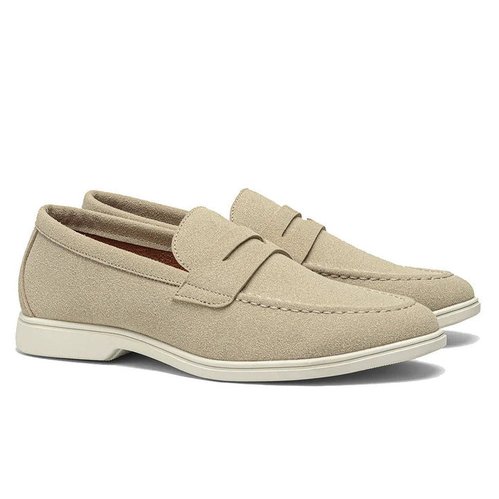 Men's Suede Slip-On Loafers – Soft Casual Driving Shoes – view 2