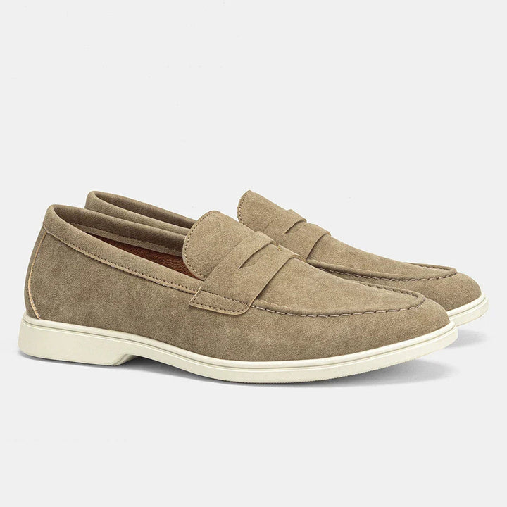 Men's Suede Slip-On Loafers – Soft Casual Driving Shoes – view 3