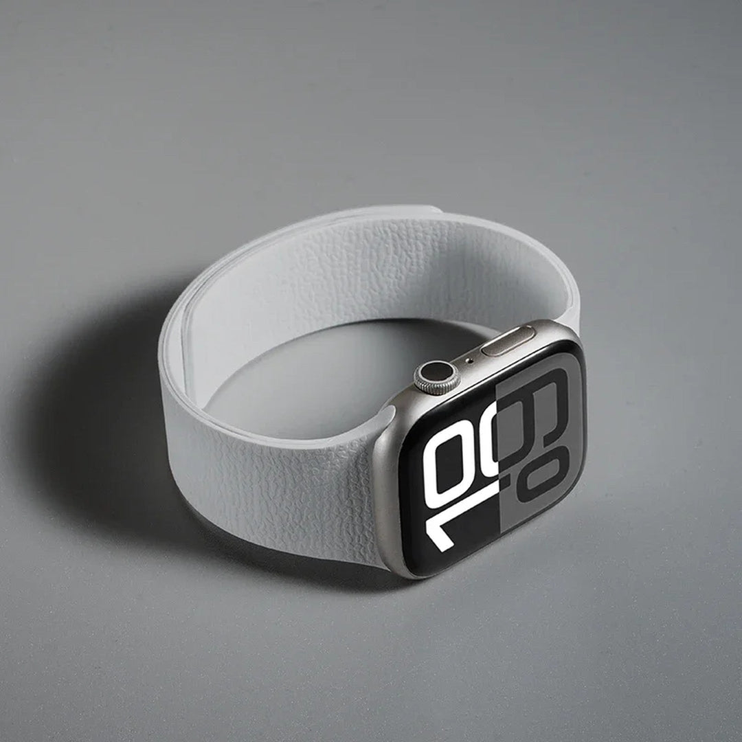 Men's Magnetic Apple Watch Band - Silicone Loop Strap – view 7